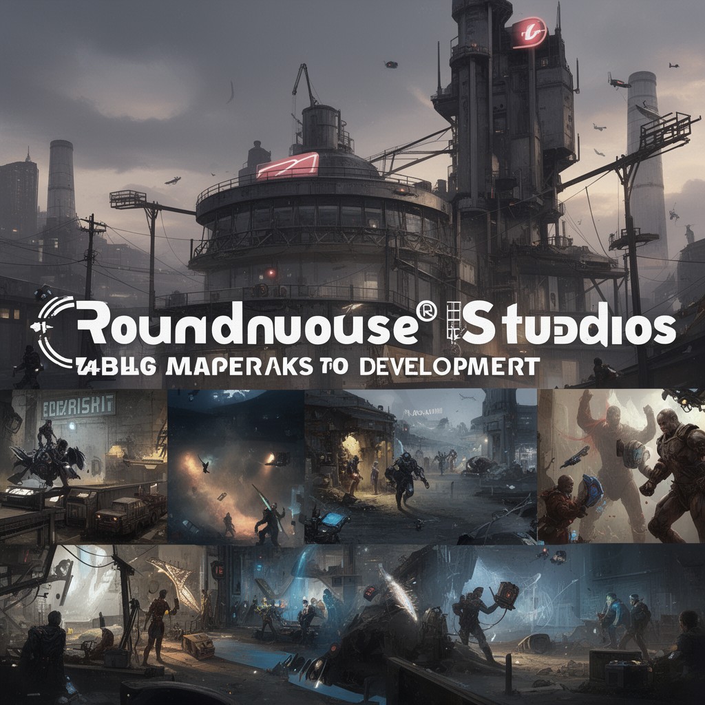 AI-generated illustration of Roundhouse Studios