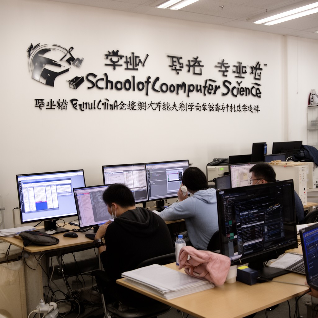 AI-generated illustration of School of Computer Science