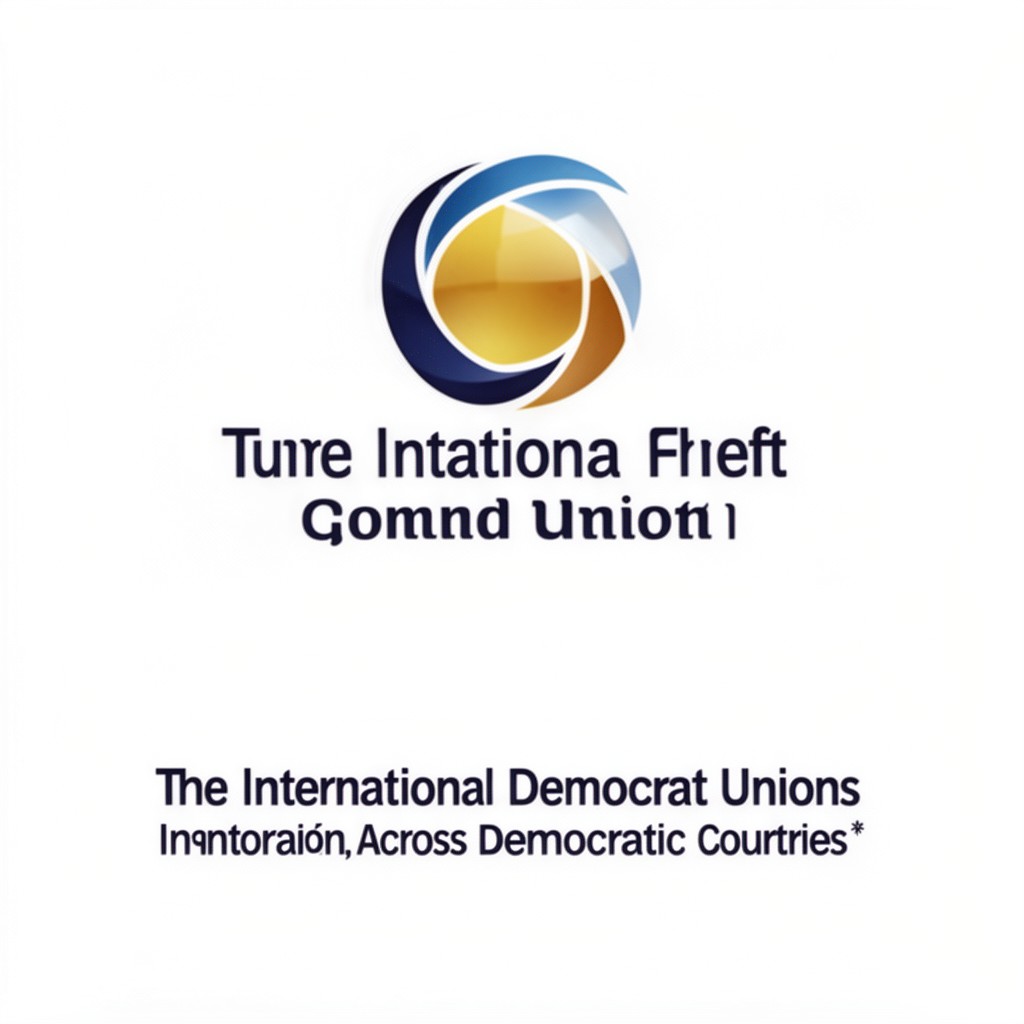 AI-generated illustration of International Democrat Union