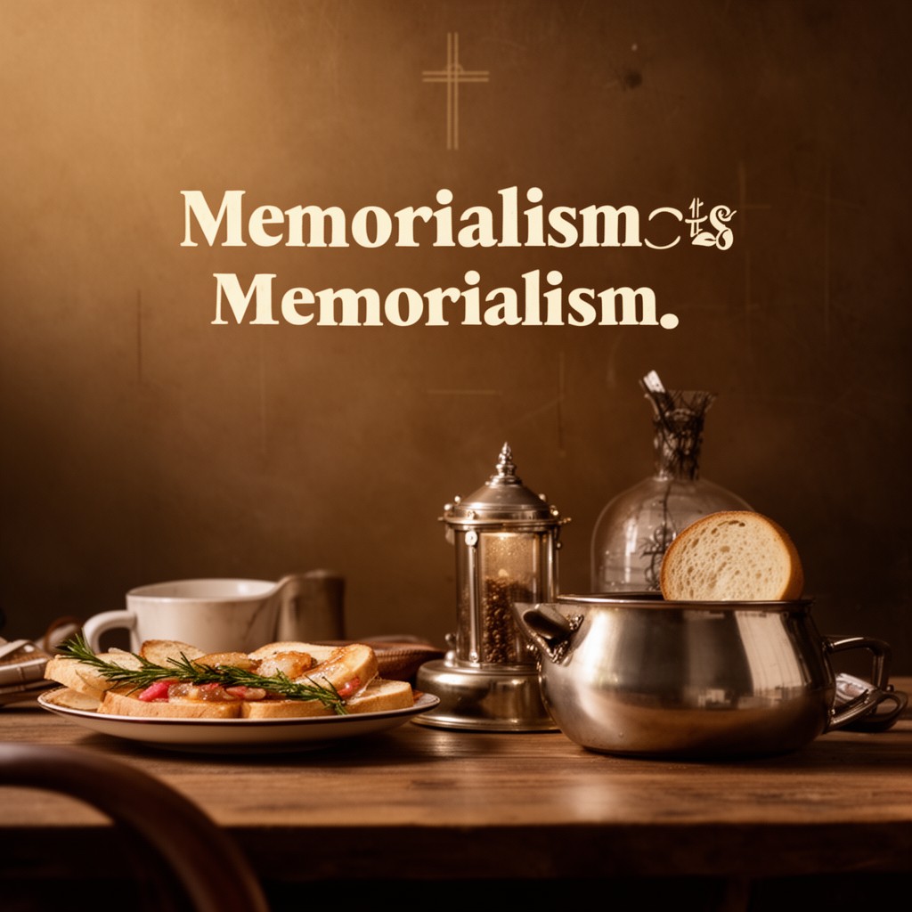 AI-generated illustration of Memorialism