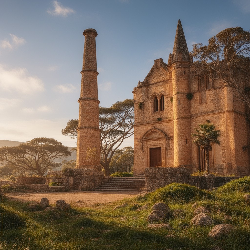 AI-generated illustration of National Heritage Site of South Africa
