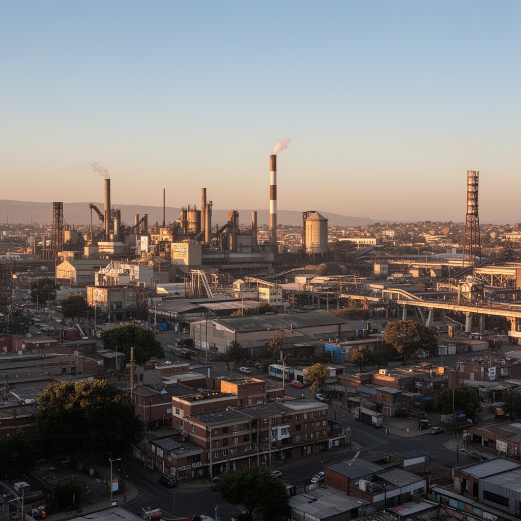 AI-generated illustration of Germiston