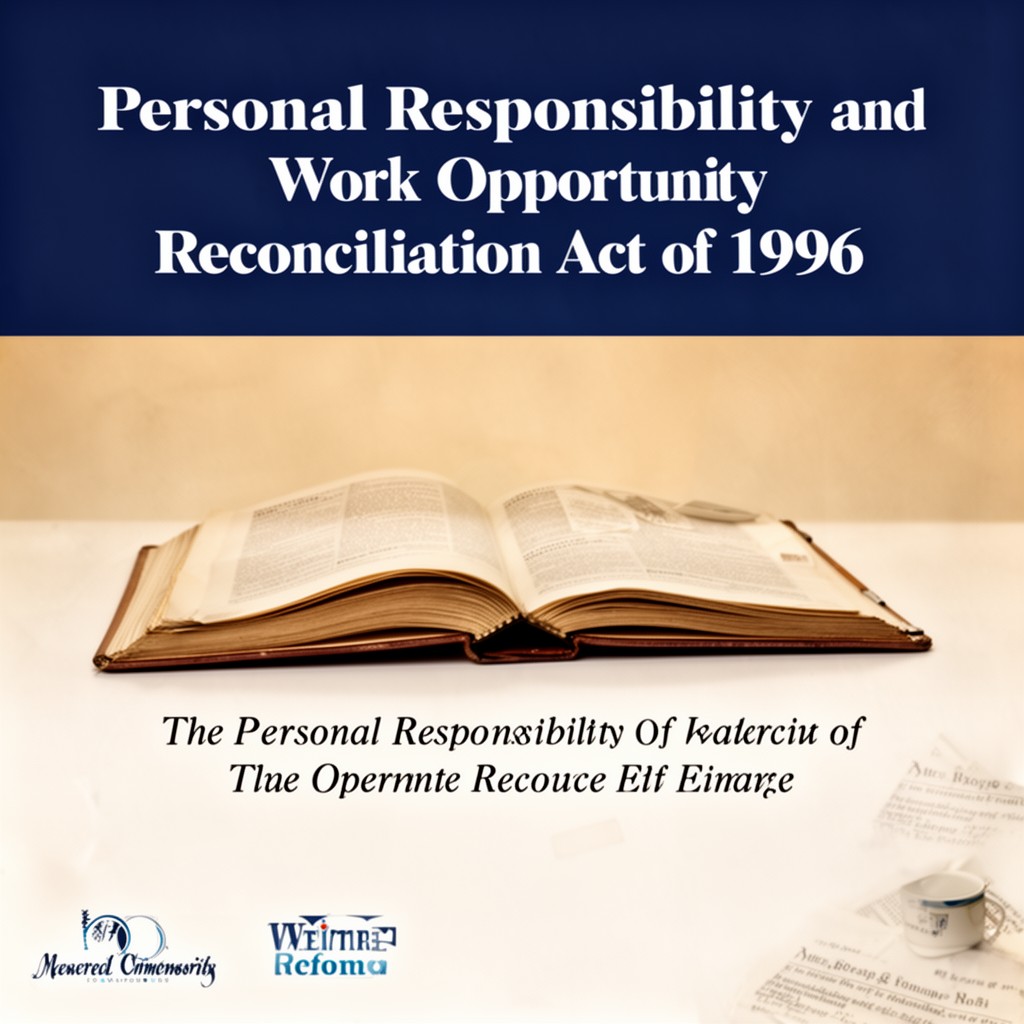 AI-generated illustration of Personal Responsibility and Work Opportunity Reconciliation Act of 1996