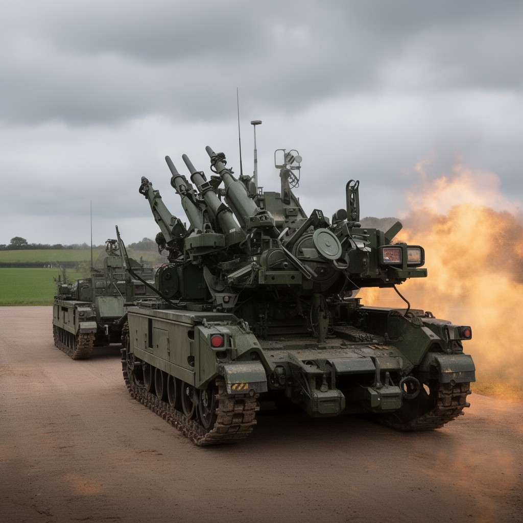 AI-generated illustration of Royal Regiment of Artillery