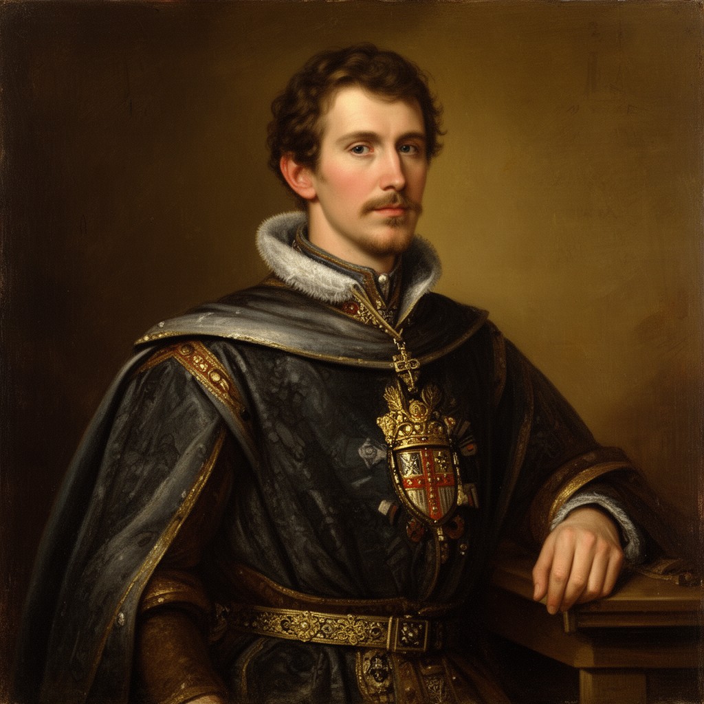 AI-generated illustration of John II of Castile