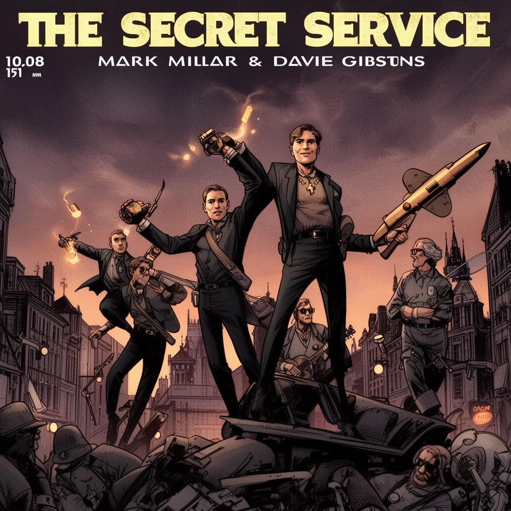 AI-generated illustration of The Secret Service
