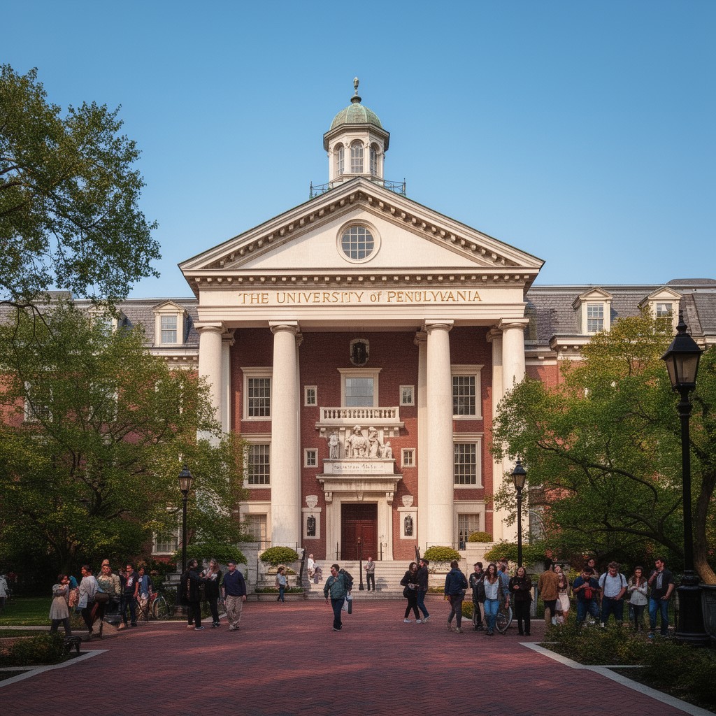 AI-generated illustration of University of Pennsylvania
