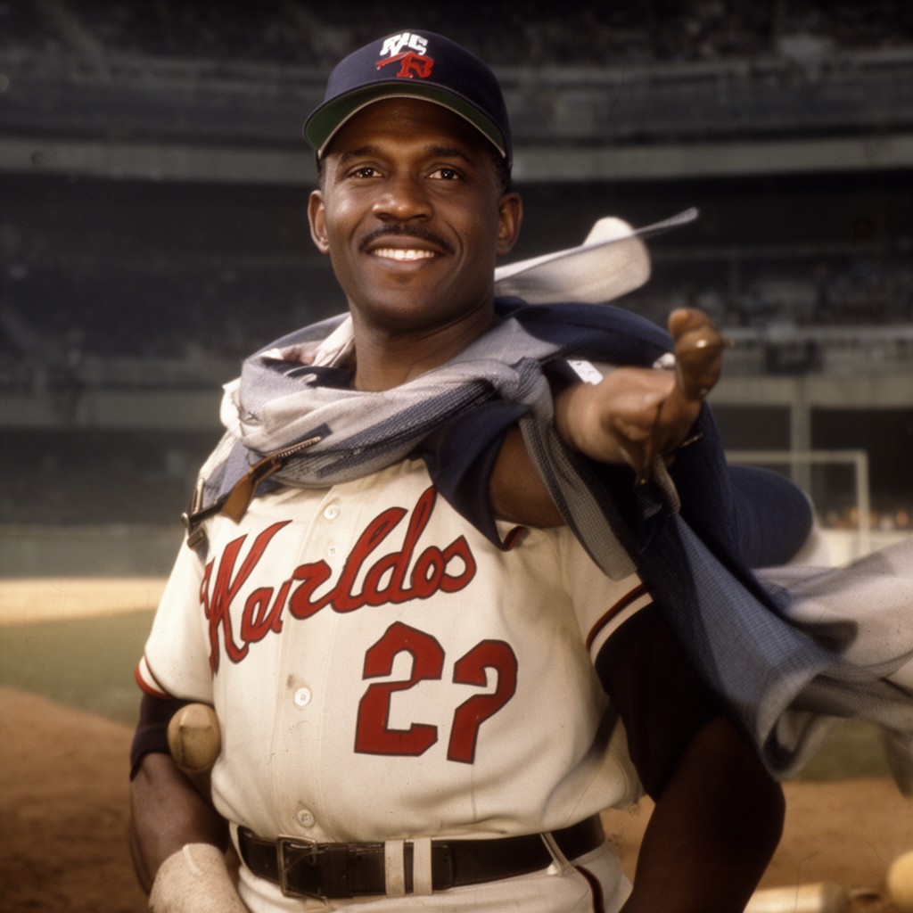 AI-generated illustration of Frank Robinson