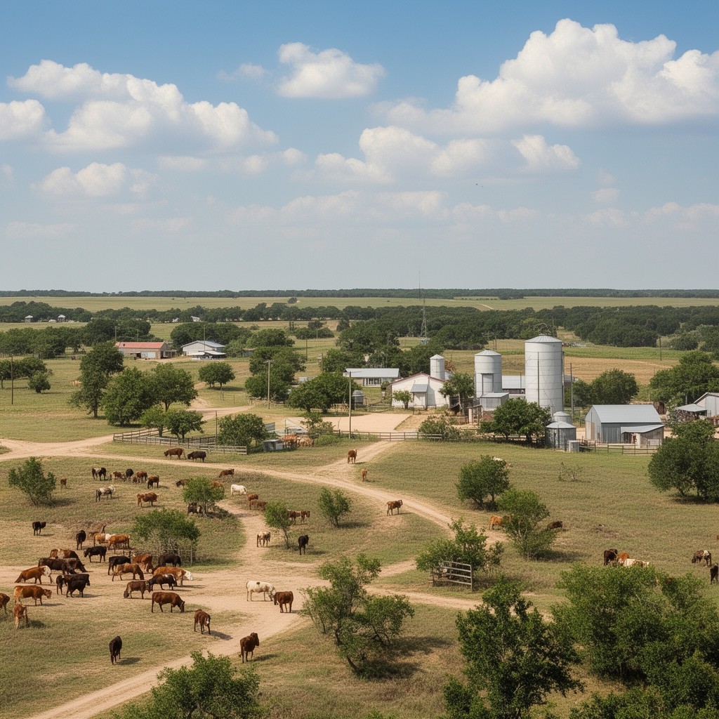 AI-generated illustration of Wise County, Texas