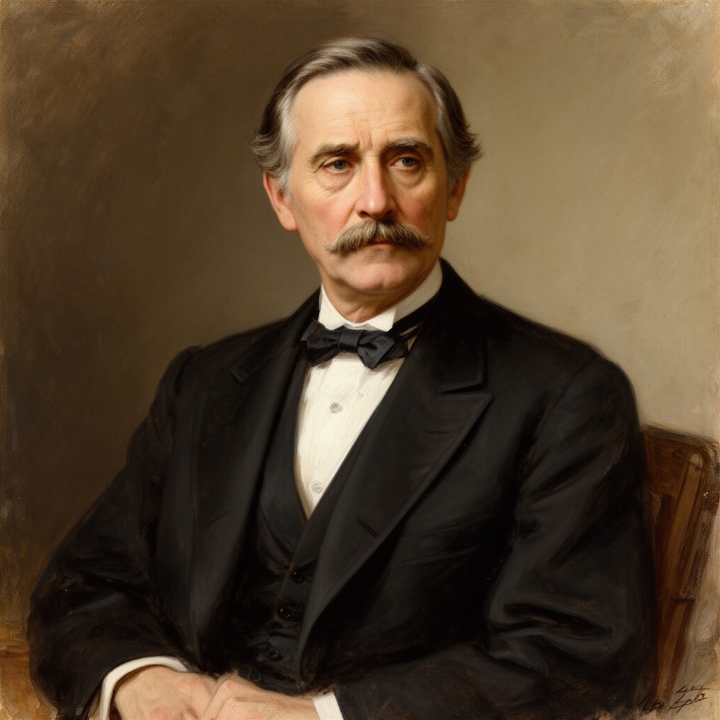AI-generated illustration of Sully Prudhomme