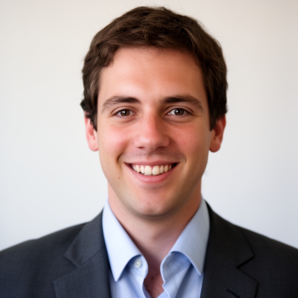 AI-generated illustration of Andrew McCollum