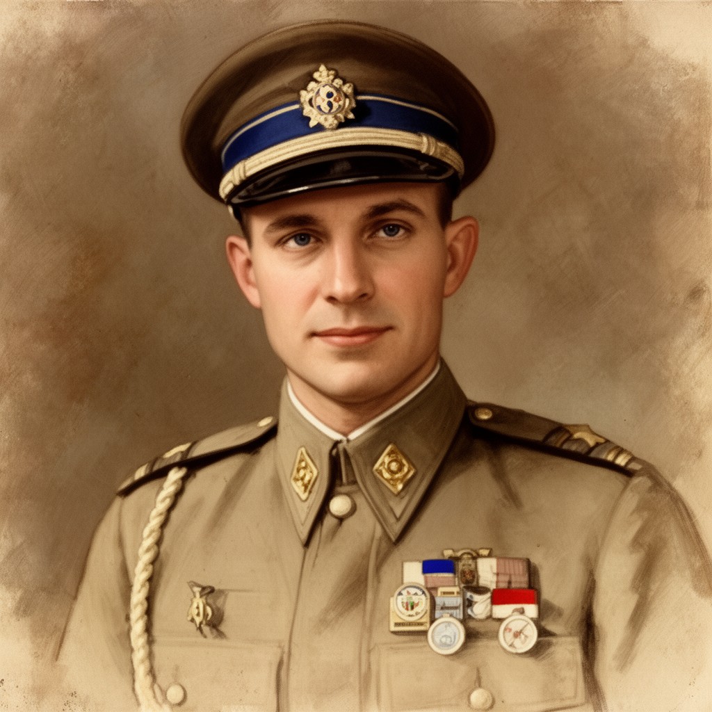 AI-generated illustration of Prince Paul of Yugoslavia
