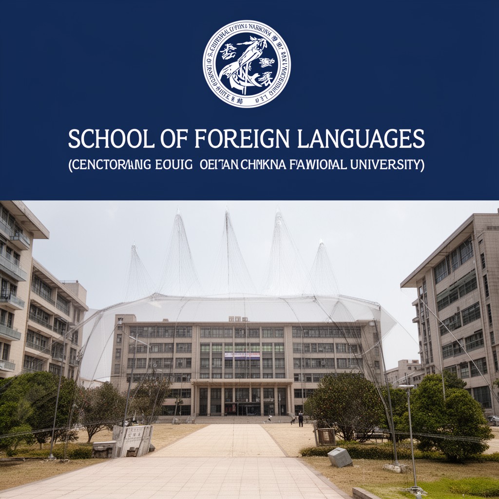AI-generated illustration of School of Foreign Languages