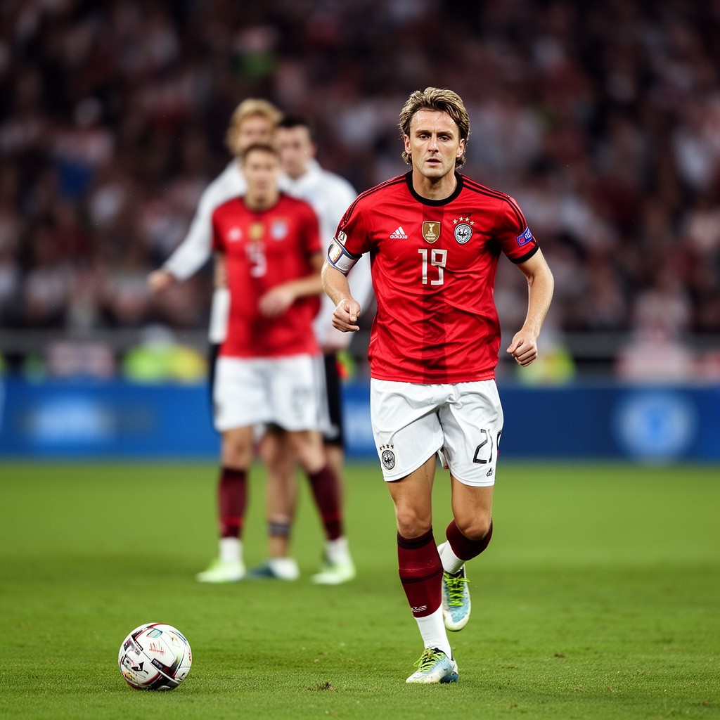 AI-generated illustration of Miroslav Klose