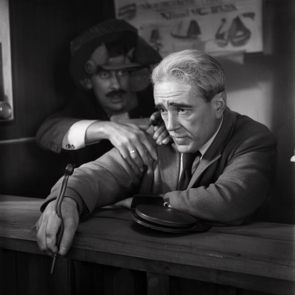 AI-generated illustration of Walker Evans
