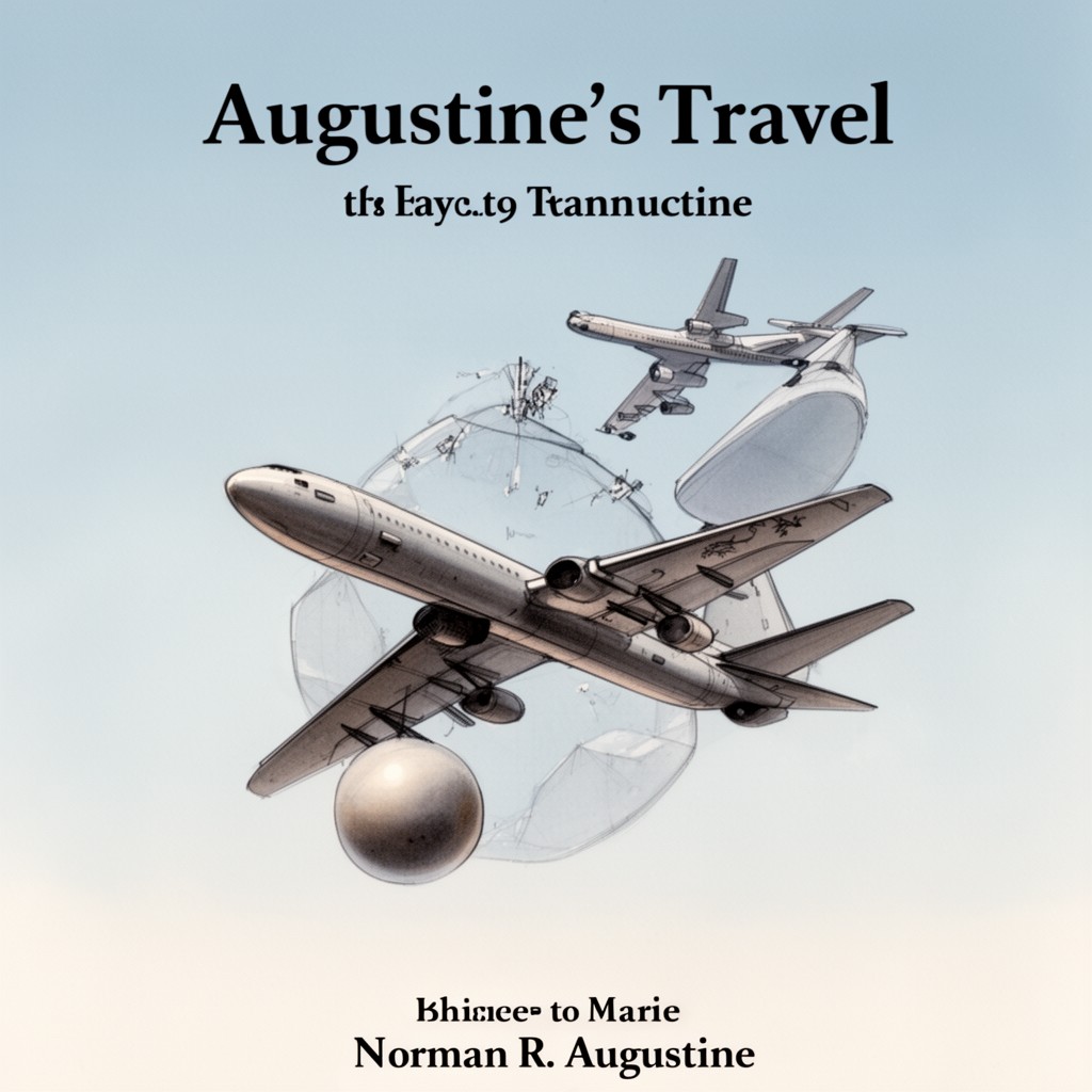 AI-generated illustration of Augustine’s Travels