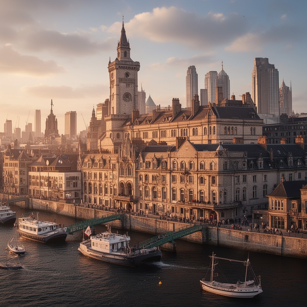 AI-generated illustration of Crown Estate