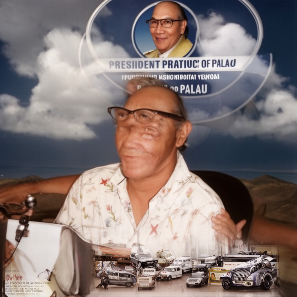 AI-generated illustration of President of Palau