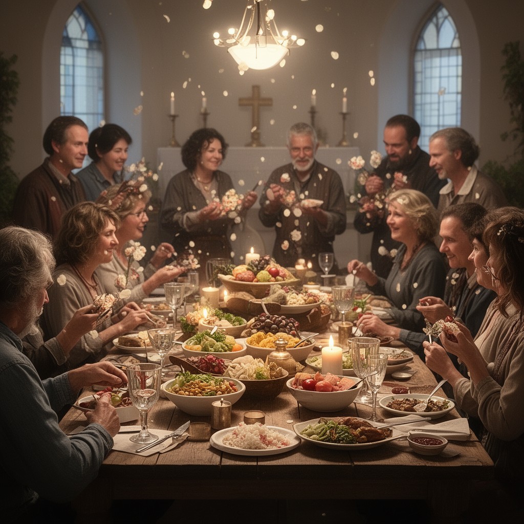 AI-generated illustration of Lovefeast