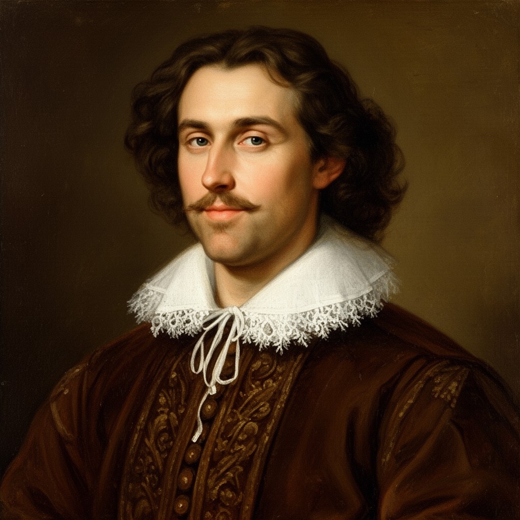 AI-generated illustration of Hugo de Groot