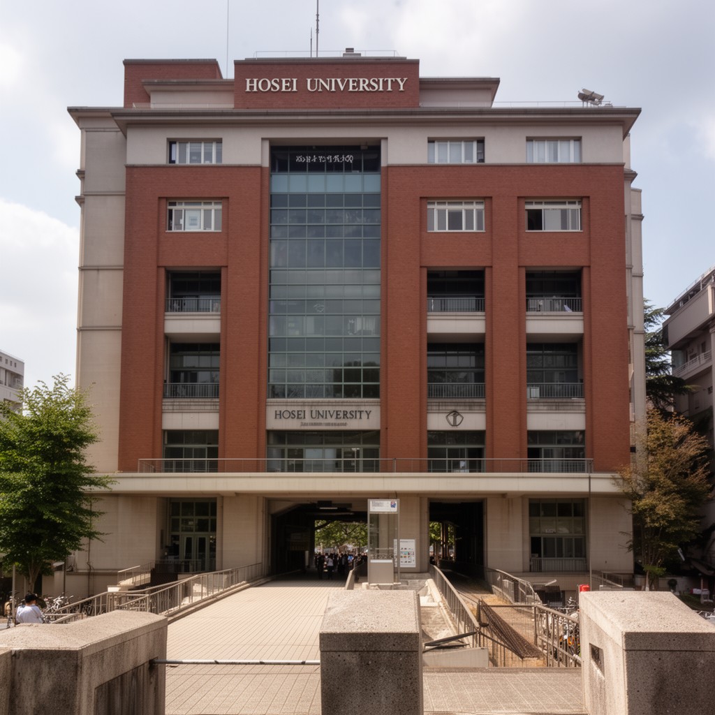 AI-generated illustration of Hosei University