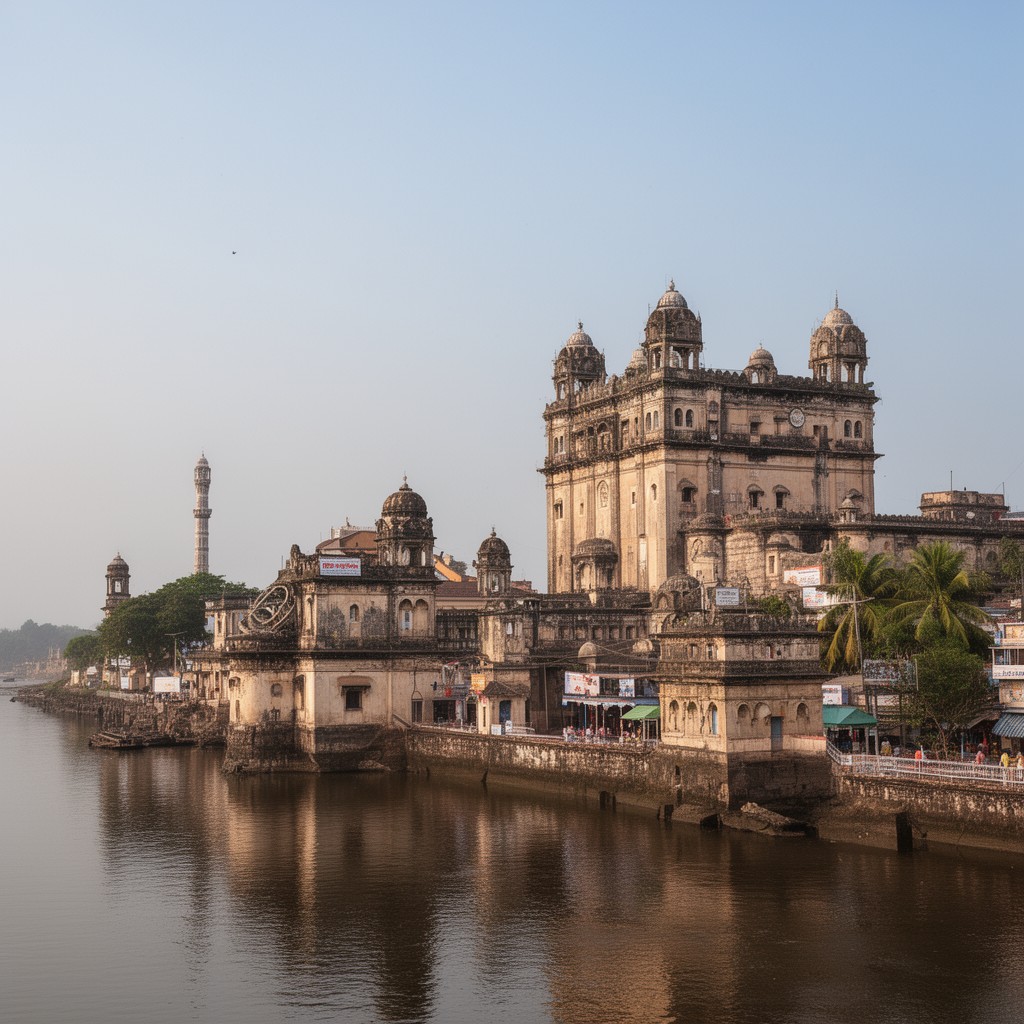 AI-generated illustration of Rajahmundry