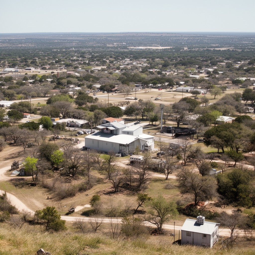 AI-generated illustration of Johnson County, Texas