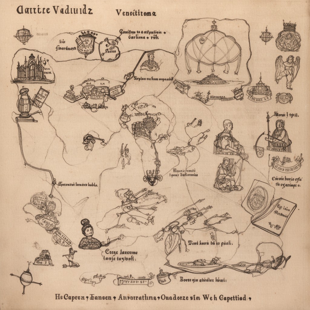 AI-generated illustration of Capetian dynasty