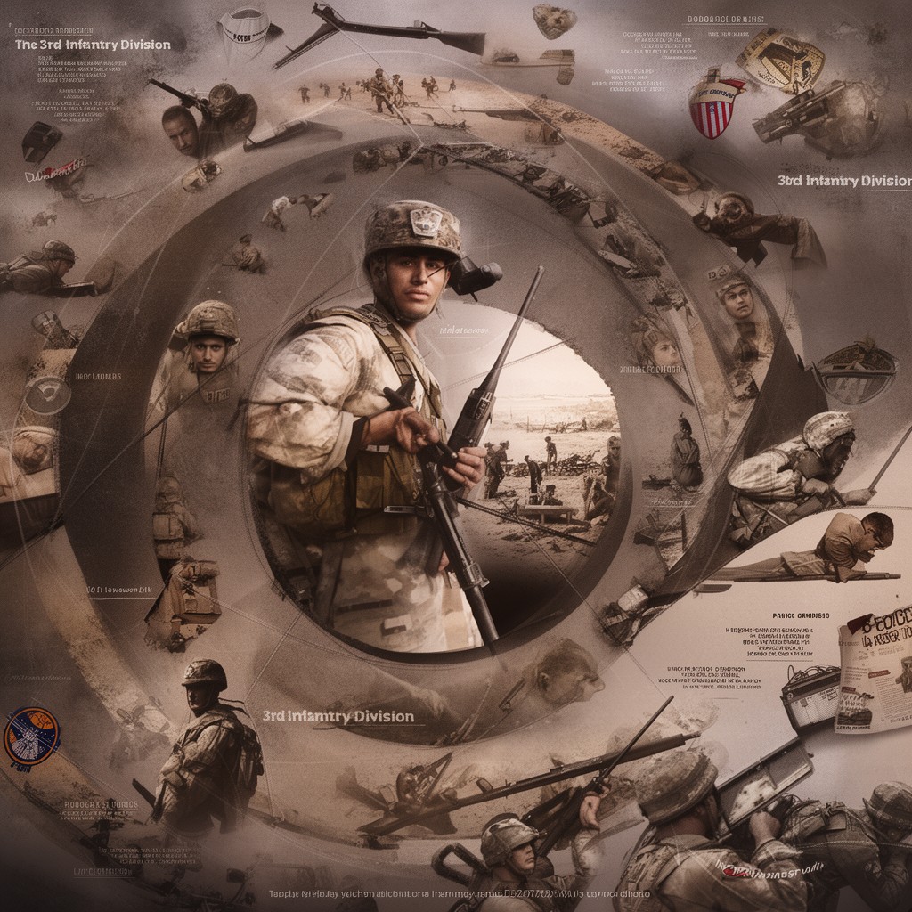 AI-generated illustration of 3rd Infantry Division