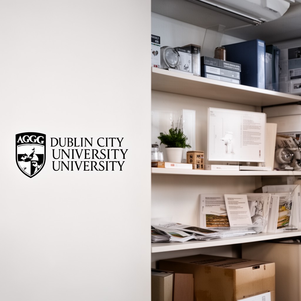 AI-generated illustration of Dublin City University