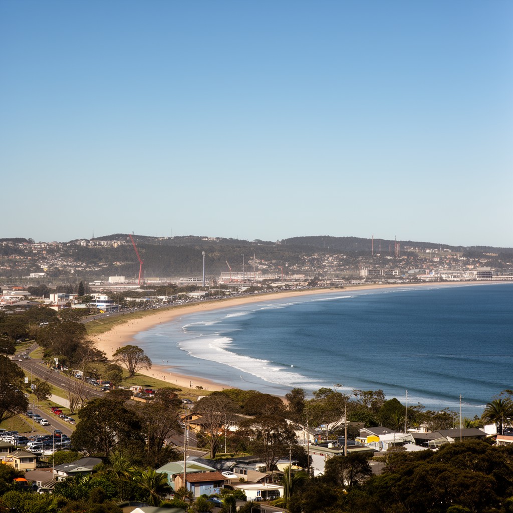 AI-generated illustration of Tweed Heads
