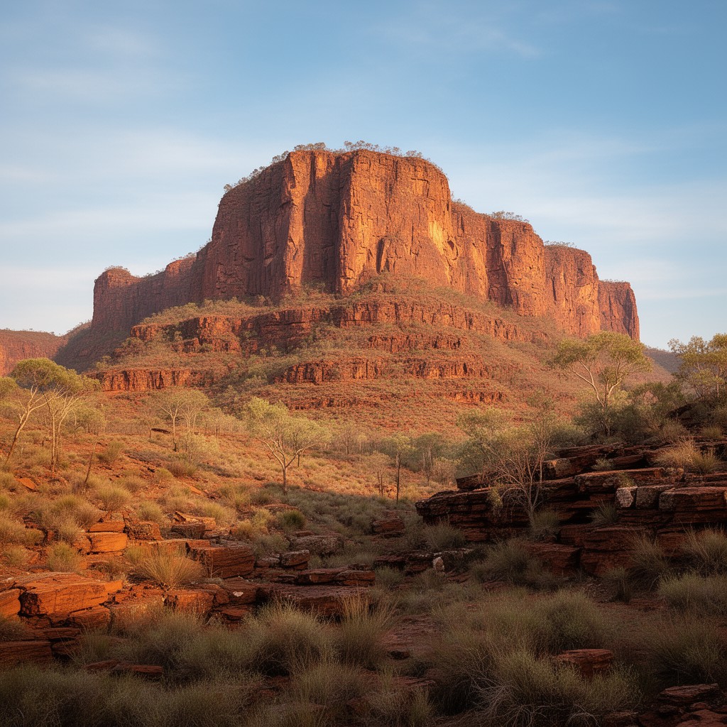 AI-generated illustration of Kimberley region