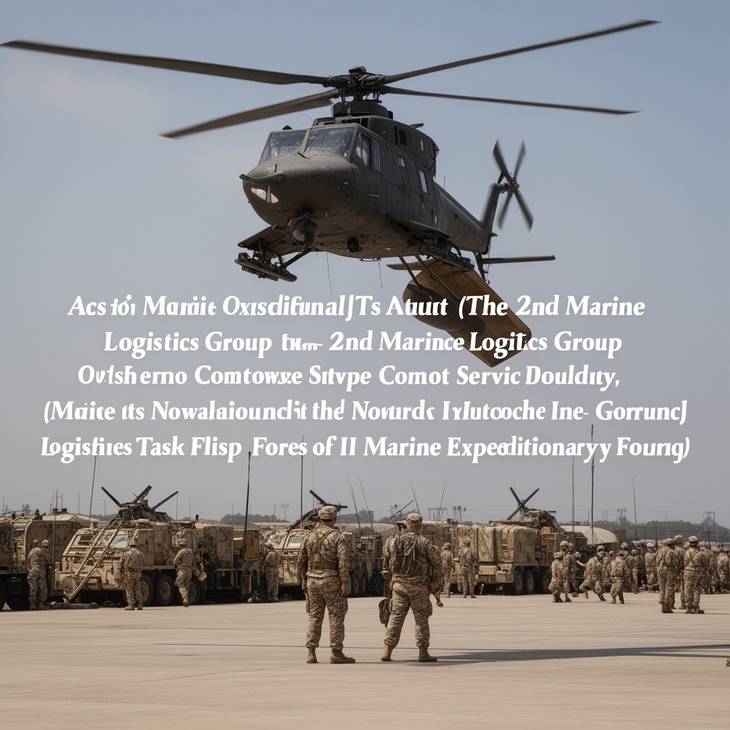 AI-generated illustration of 2nd Marine Logistics Group