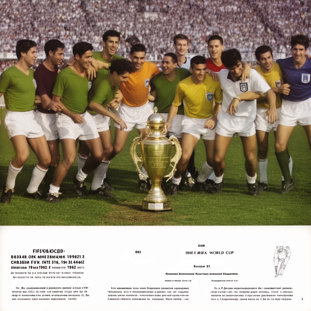 AI-generated illustration of 1962 FIFA World Cup