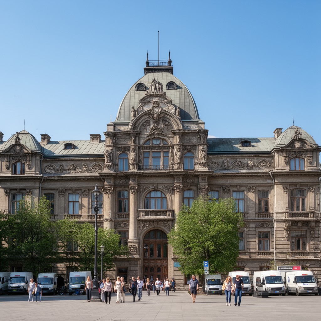 AI-generated illustration of University of Lviv