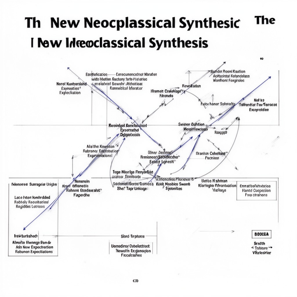 AI-generated illustration of New Neoclassical Synthesis