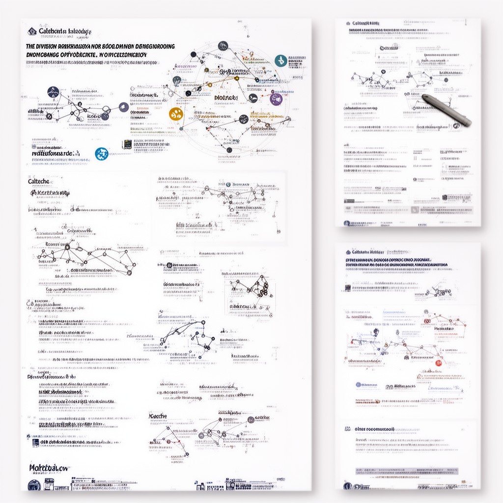 AI-generated illustration of Division of Biology and Biological Engineering