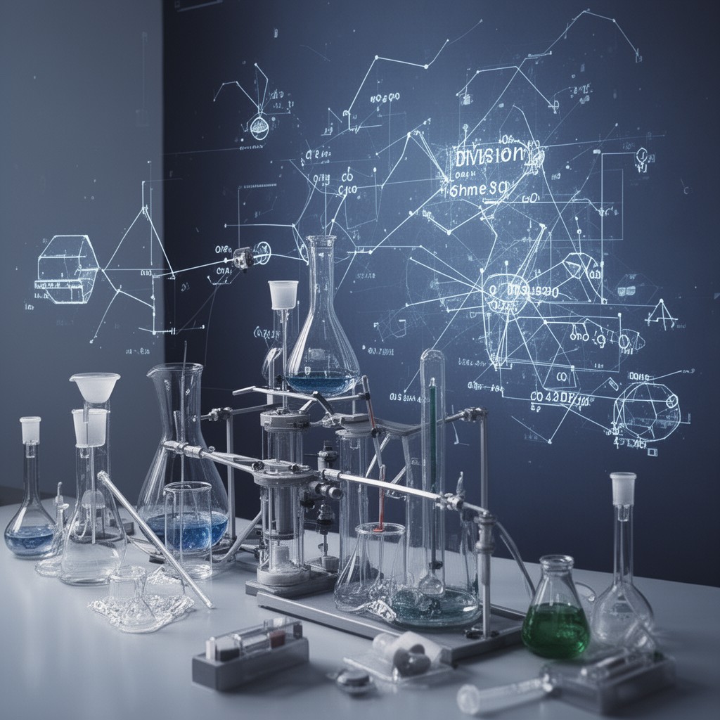 AI-generated illustration of Division of Chemistry and Chemical Engineering