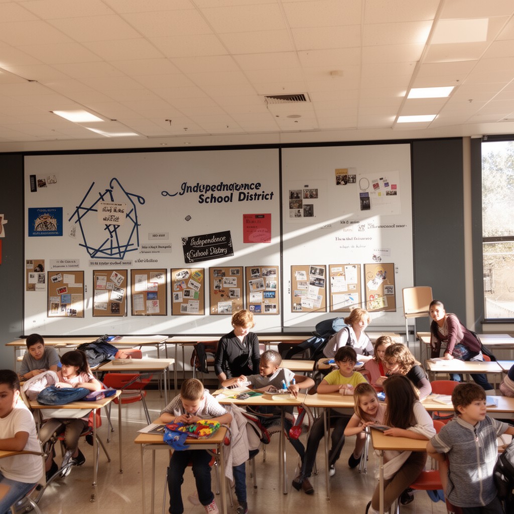 AI-generated illustration of Independence School District