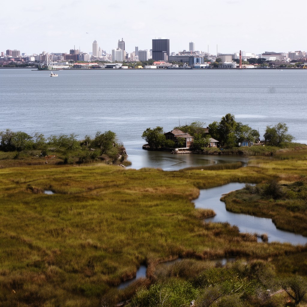 AI-generated illustration of Canarsie Pol