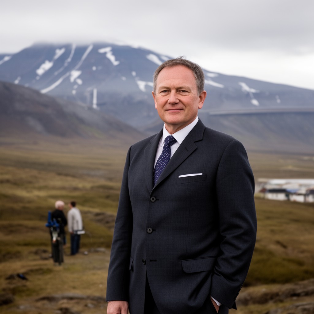 AI-generated illustration of President of Iceland
