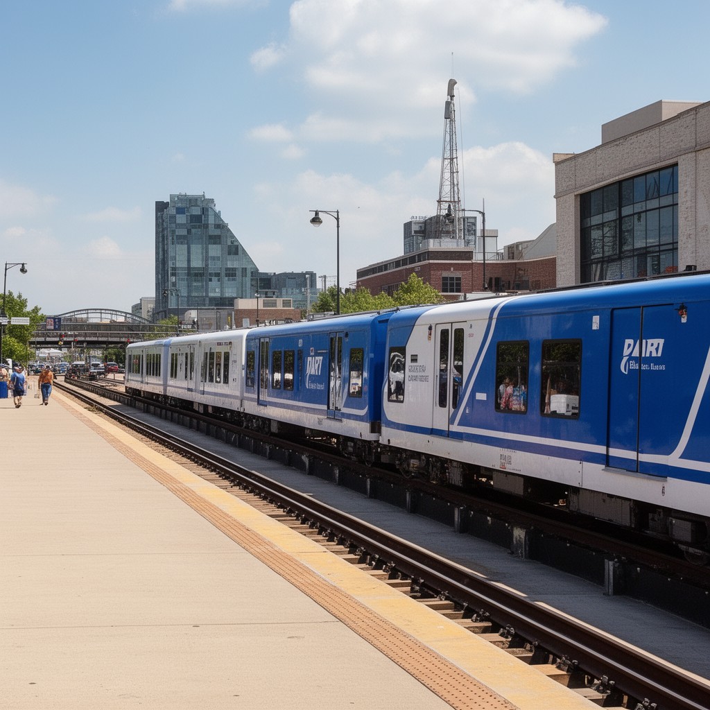AI-generated illustration of DART Blue Line