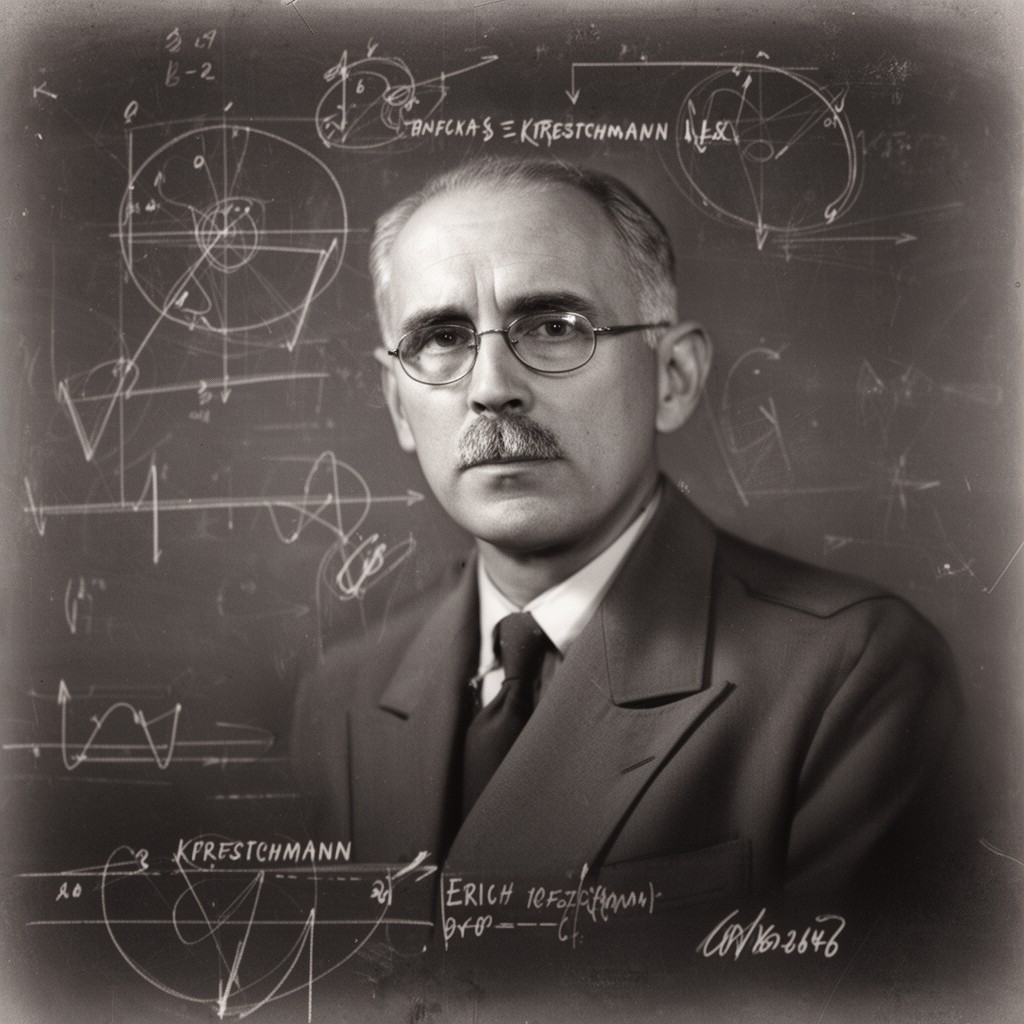 AI-generated illustration of Erich Kretschmann