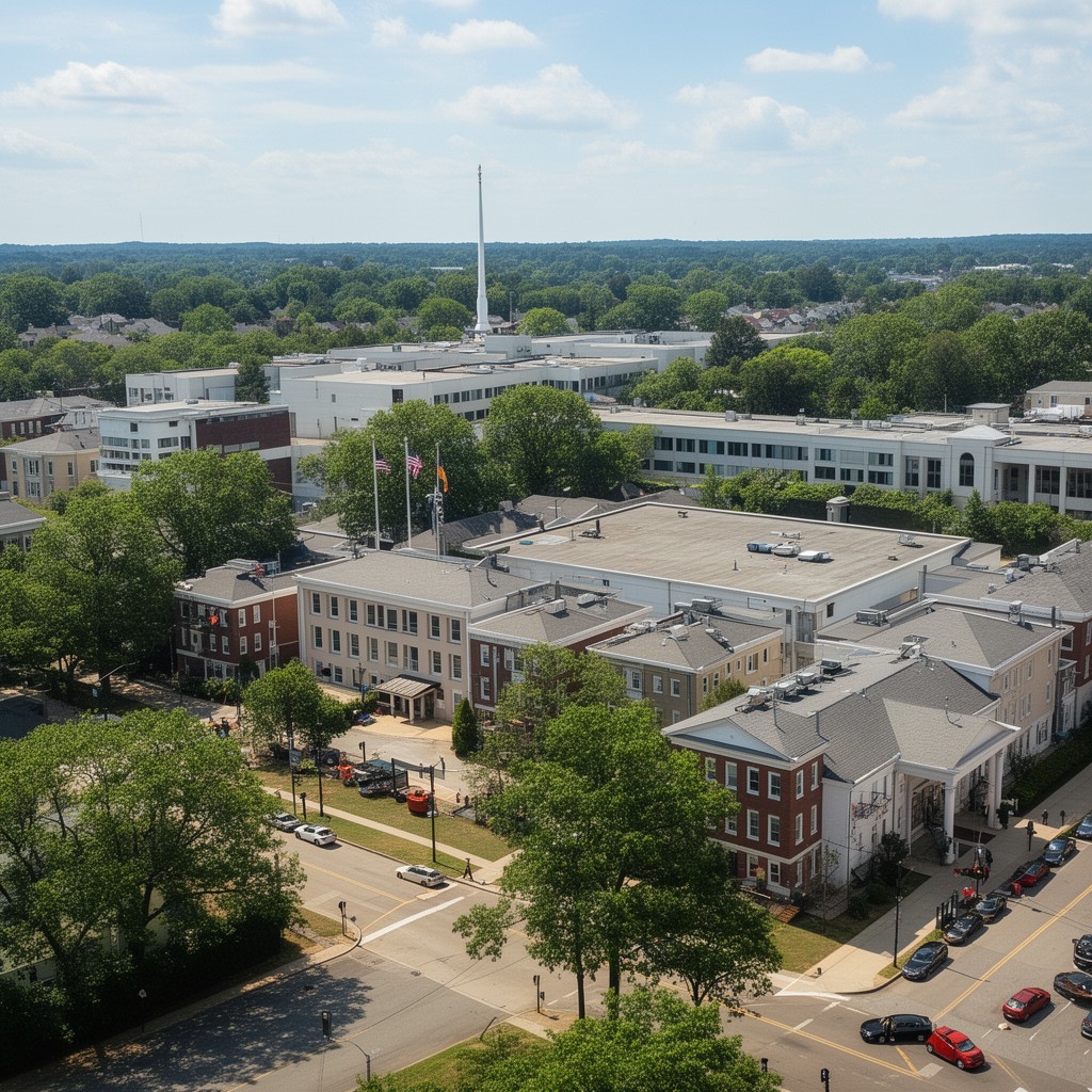 AI-generated illustration of Beltsville, Maryland