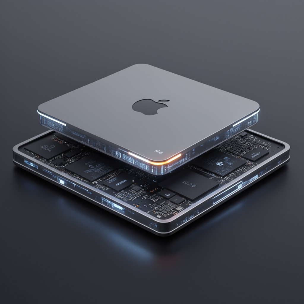 AI-generated illustration of Apple M4
