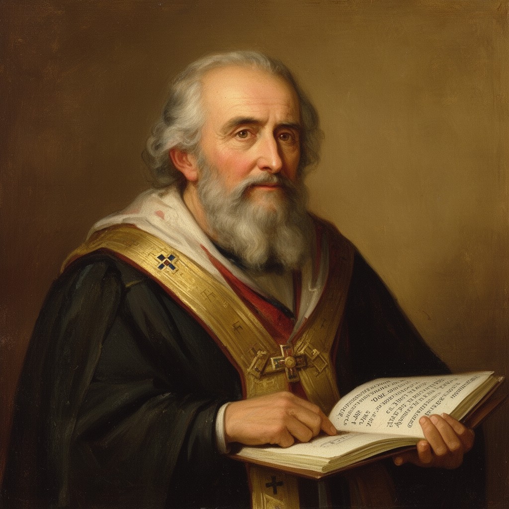 AI-generated illustration of Meletius of Antioch