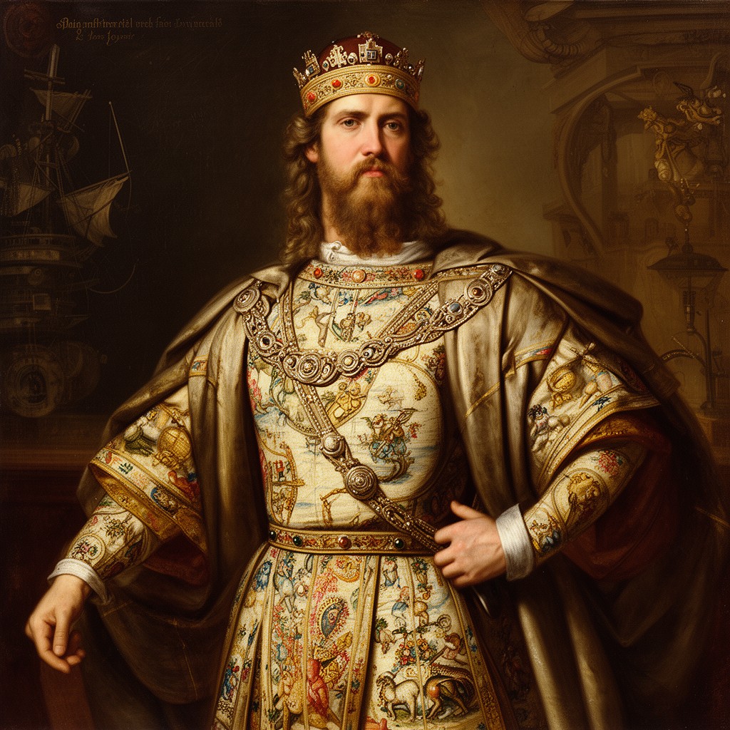 AI-generated illustration of King Manuel I of Portugal