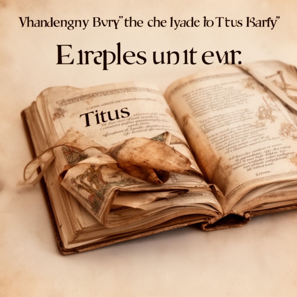AI-generated illustration of Epistle to Titus