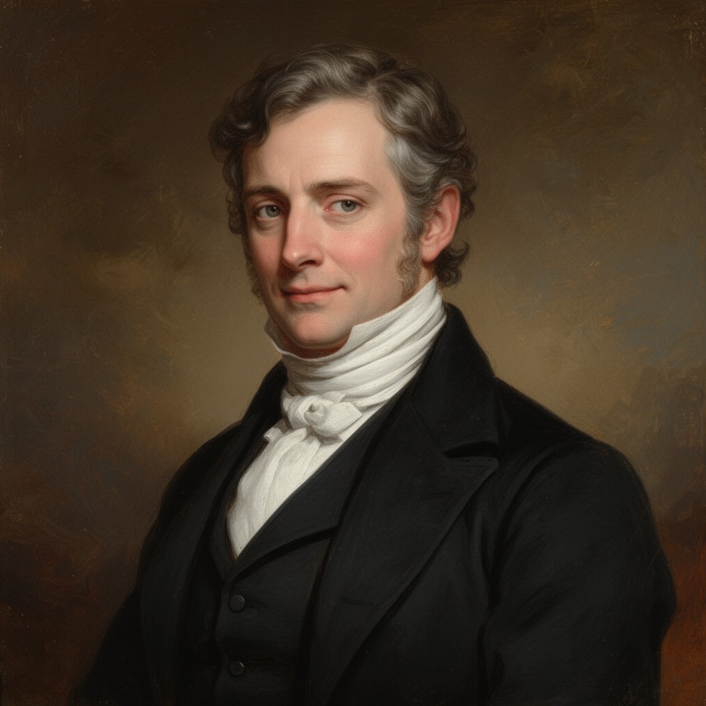 AI-generated illustration of Charles Grey, 2nd Earl Grey