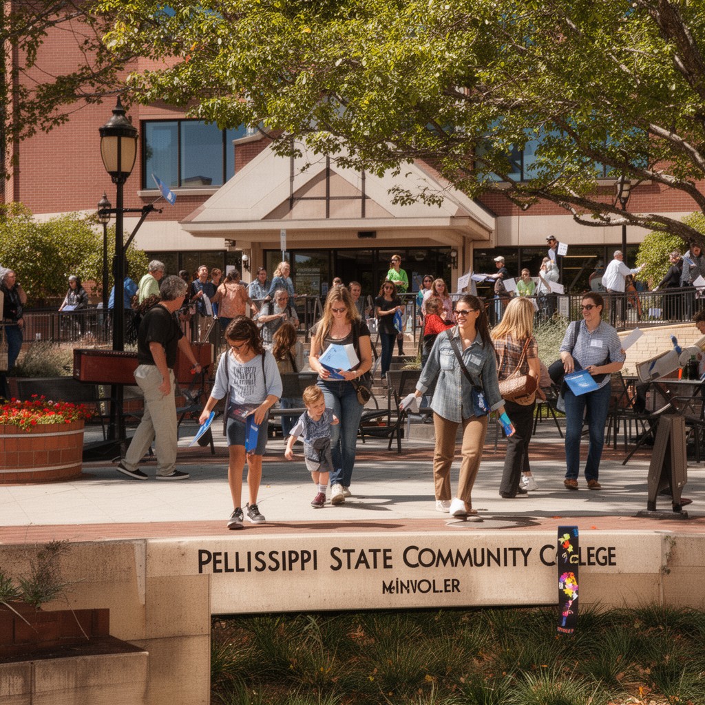 AI-generated illustration of Pellissippi State Community College